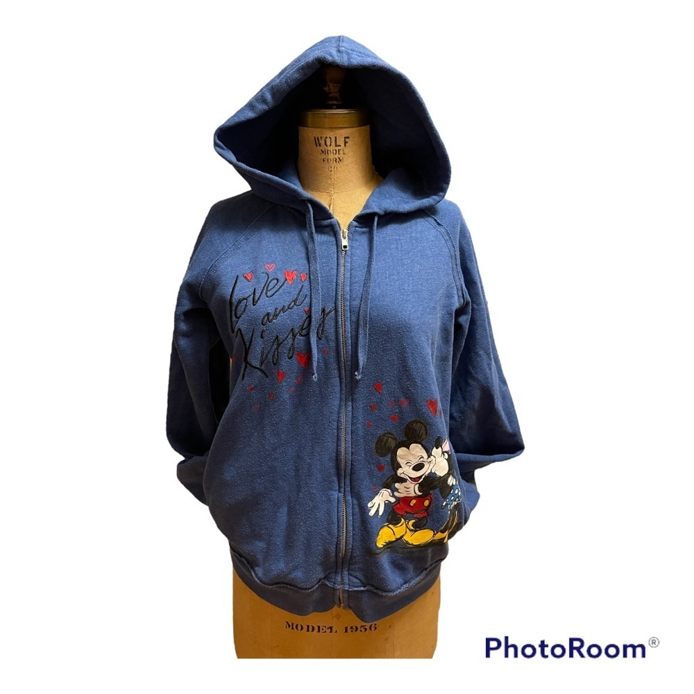 Disney | Blue Mickey & Minnie Mouse Hoodie